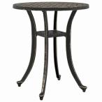 vidaXL сад стол bronze O48x53cm литье aluminium производства мебель уличный мебель уличный стол чай цвет оплата при получении не возможно 