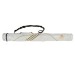 adidas(アディダス) do295 adidas professional エナメルバットケース(1本入) z53826 ホワイト×メタリックゴールド