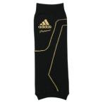 adidas(アディダス) ak319 adidas professional レッグウォーマー f40690 ブラック×メタリックゴールド l(men'sfree)