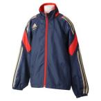 adidas(アディダス) wj389 adidas professional ウィンドジャケット 長袖jr f45074 カレッジネイビー×ハイレスレッド 150