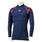 adidas(アディダス) wd736 techfit 長袖 f40340 カレッジネイビー×インフラレッド l