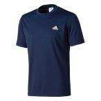 adidas アディダス M ESSENTIALS ベーシックパックTシャツ ABN57 カラー カレッジネイビー×ホワイト サイズ J/XS