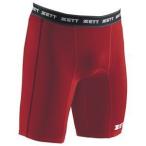 ZETT（ゼット） BP41C ストレッチインナースパッツ（パッドなし） 6400 レッド M