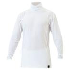 ZETT ゼット ライトフィットアンダーシャツ タートルネック長袖 BO8430 カラー ホワイト 1100 サイズ S