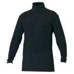ZETT ゼット ライトフィットアンダーシャツ タートルネック長袖 BO8430 カラー ブラック 1900 サイズ XO