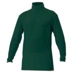 ZETT ゼット ライトフィットアンダーシャツ タートルネック長袖 BO8430 カラー グリーン 4800 サイズ M
