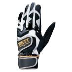 ZETT バッティンググラブ ネオステイタス（両手用） BG994   ブラック×ブラック 1919 サイズ S
