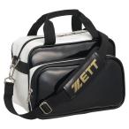 ZETT エナメルミニバッグ BA5029A   ブラック×ホワイト 1911