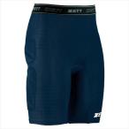 ZETT ゼット レディース用パッド付 ストレッチパンツ ネイビー BP45LD 2900 サイズ:S 野球&amp;ソフト スパッツ・タイツBB