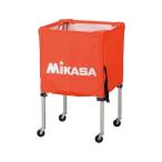 ミカサ MIKASA 器具 ボールカゴ 箱型・小 フレーム・幕体・キャリーケース3点セット BCSPSS カラー オレンジ