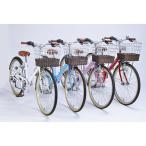 マイパラス MYPALLAS 女の子自転車 24インチ M-811 4色 6段ギア カゴ付 ライト付 代引不可