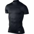 ナイキ NIKE 野球 プロ コンバット コアモック3 S/S SHA DO ハイネック 半袖 アンダーシャツ 502933 ブラック 010