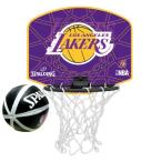 SPALDING スポルディング ミニバスケットゴール マイクロミニボード レイカーズ 77-628Z