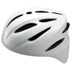 ZETT（ゼット） BHL400 硬式捕手用ヘルメット ホワイト L（57〜59cm）