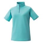 PUROMONTE（プロモンテ） アウトドア トリプルドライカラット半袖ジップシャツ WOMEN’S TN149W TQ ターコイズ M