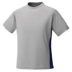 PUROMONTE（プロモンテ） アウトドア トリプルドライカラット ライトウェイト 半袖Tシャツ MEN’S グレー×ネイビー M