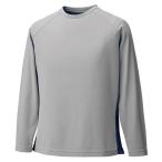 PUROMONTE（プロモンテ） アウトドア トリプルドライカラット ライトウェイト 長袖Tシャツ MEN’S グレー×ネイビー M