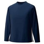 PUROMONTE（プロモンテ） アウトドア トリプルドライカラット ライトウェイト 長袖Tシャツ MEN’S ネイビー×グレー XL