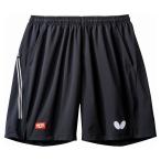 バタフライ Butterfly 卓球ゲームパンツ LOGOLINE HALF PANTS ロゴライン・ハーフパンツ 男女兼用 52000 カラー ブラック サイズ O
