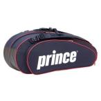 Prince（プリンス） SP261 ラケットバッグ6本入 ネイビー×レッド