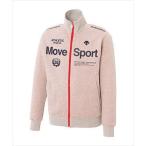 デサント(descente) ドットメッシュスウェットジャケット（14SS） DAT2400 Mグレー(サルビアレッド) MGSR