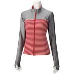エレッセ ellesse プリントアクアシャツ レディース 水着 ES14056 ミックスグレイ×レッド MR