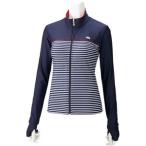 エレッセ ellesse プリントアクアシャツ レディース 水着 ES14056 ネイビーブルー NB