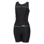 エレッセ ellesse 美スーツ レディース 水着 ES51309 ブラック×ピンク KP