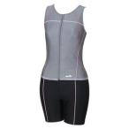 エレッセ ellesse 美スーツ レディース 水着 ES51309 ミックスグレイ MX