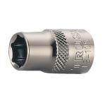 トラスコ中山 TRUSCO 【売切廃番】ソケット 6角タイプ 差込角9.5 対辺12mm T3-12S 1個 301-2999（直送品）