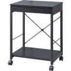  восток .ROOM ESSENCE тумбочка на колесах ширина 450× глубина 340× высота 620mm черный END-330BK 1 шт. ( прямая поставка товар )