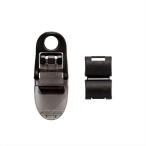 清原 フィッシュクリップ　丸ひも用　大　黒 SUN90-105 1セット（3袋）（直送品）