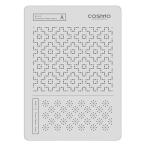 Cosmo (COSMO) Sashiko Tenplate один глаз ..... шаблон хурма. цветок A/ цветок ..( маленький ) CS412409 1 листов входит ( прямая поставка товар )