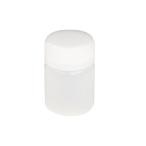 コクゴ PE広口瓶 白 20ml 101-5841202 1セット(100個:1個×100本)（直送品）