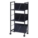 YAMAZEN файл Wagon место хранения подставка 3 уровень steel полки A4 соответствует с роликами .MFRW-S3(MBK) 1 шт. ( прямая поставка товар )