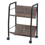 YAMAZEN файл Wagon место хранения подставка 2 уровень из дерева полки A4 соответствует с роликами .MFRW-W2(ABR/SBK) 1 шт. ( прямая поставка товар )