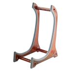 K＆M ヴァイオリン、ウクレレ用スタンド 木製風 15550-000-98 1台（直送品）