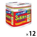 キッチンペーパー パルプ 4ロール 150カット 1セット（12パック） 3倍巻  スコッティファイン 日本製紙クレシア