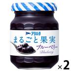 【お試しサイズ】アヲハタ まるごと果実 ブルーベリー 125g 1セット（2個入）