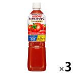 【機能性表示食品】カゴメ トマトジュース食塩無添加 スマートPET 720ml 1セット（3本）【野菜ジュース】