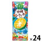  корзина me овощи жизнь 100 Okinawa si-k.-sa- Mix 195ml 1 коробка (24 шт. входит )