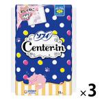 ナプキン 生理用品 ソフィ センターイン ふわふわタイプ 多い日の夜用 羽つき 29cm 1セット（18枚入×3パック） ユニ・チャーム