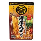 ミツカン 〆まで美味しい濃厚みそ鍋つゆ ストレート