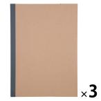  Muji Ryohin Note *7mm ширина .A4*A.*30 листов * нить ..3 шт. хорошая вещь план 