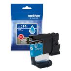  Brother (brother) оригинальный чернильный картридж LC514C Cyan 1 шт 