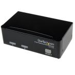 [ outlet ]Startech.com 2 порт KVM переключатель VGA соответствует /USB соединительный кабель приложен SV231USB 1 шт 