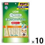 ペットキッス 食後の歯みがきガム 低カロリー 小型犬用 国産 110g（約20本