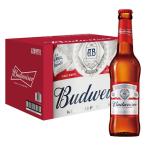  пиво импортное пиво Budweiser бутылка бутылка пиво 330ml 1 кейс (24шт.@)