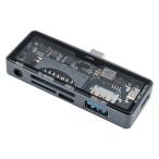 [ outlet ]na бегемот cocos nucifera Type-C PD соответствует USB3.2Gen1 каркас ступица (3.5mm4 высшее есть ) COM-C3SD163GY 1 шт 