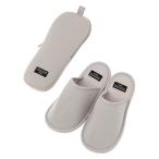 TRAVEL Flat мобильный тапочки M(23~24.5cm) серый LAKOLE/lakore